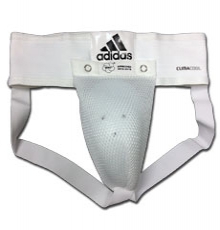Adidas Men's Groin Guard Protector Gel Foam Padding White